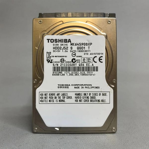 Жесткий диск Toshiba MK6459GSXP 640Gb (2RT)