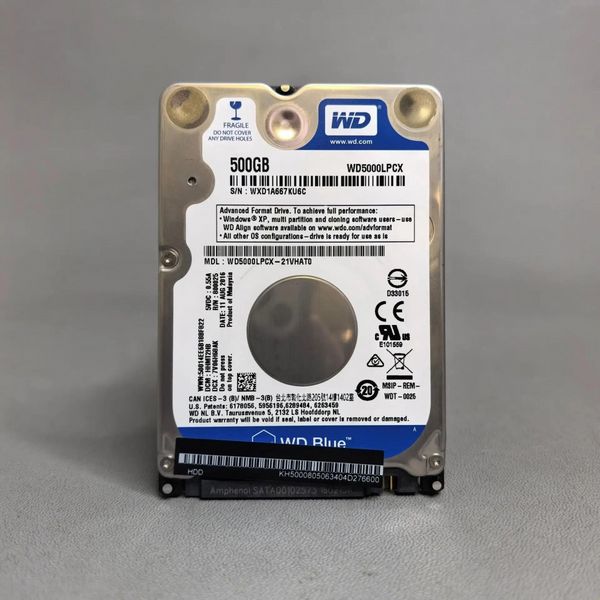 Жесткий диск WD5000LPCX 500ГБ (U6C)