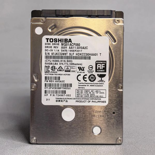 Жесткий диск Toshiba MQ01ACF050 500Gb (W8T)