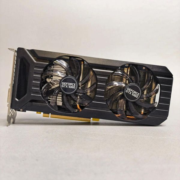 Видеокарта PCI-E Palit GeForce GTX 1060 DUAL 3G 3072MB 192bit GDDR5 (NE51060015F9-1061D) DVI HDMI DP