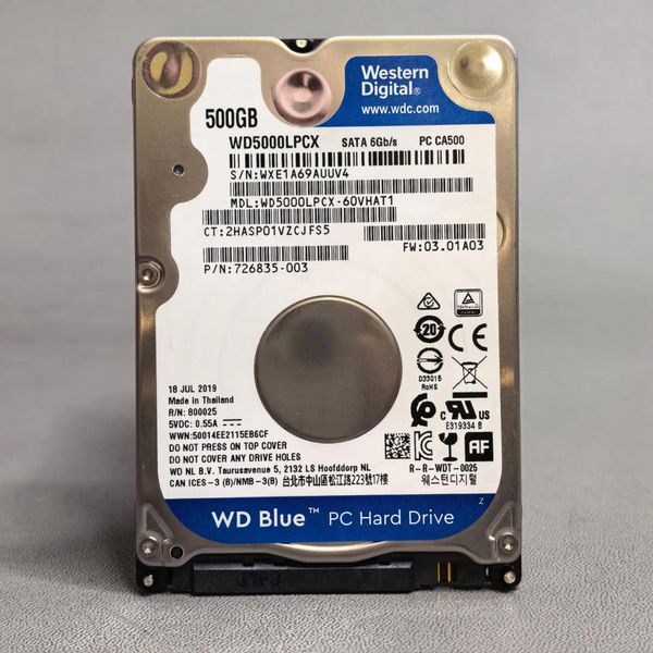 Жесткий диск Western Digital WD5000LPCX 500Gb (UV4)