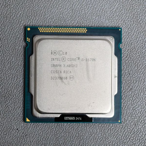 Процессор Intel Core i5-3570K Ivy Bridge LGA1155, 4 x 3400 МГц, OEM