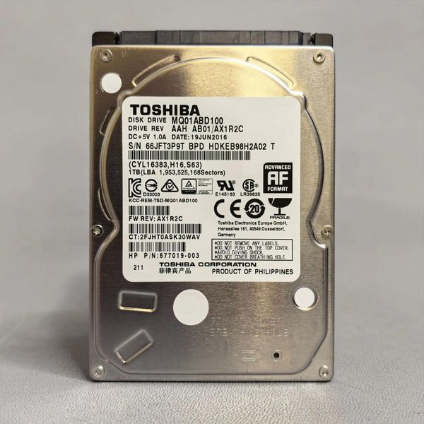 Жесткий диск Toshiba MQ01ABD100 1Tb (P9T)