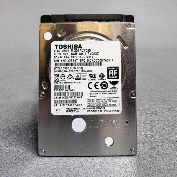 Жесткий диск Toshiba MQ01ACF050 500Gb (S8T)