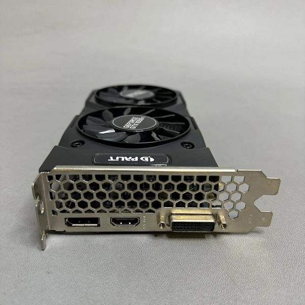 Видеокарта Palit GeForce GTX 1050 Ti DUAL OC 4096MB 128bit PCI-E GDDR5 (NE5105TS18G1-1071D) DVI HDMI DP