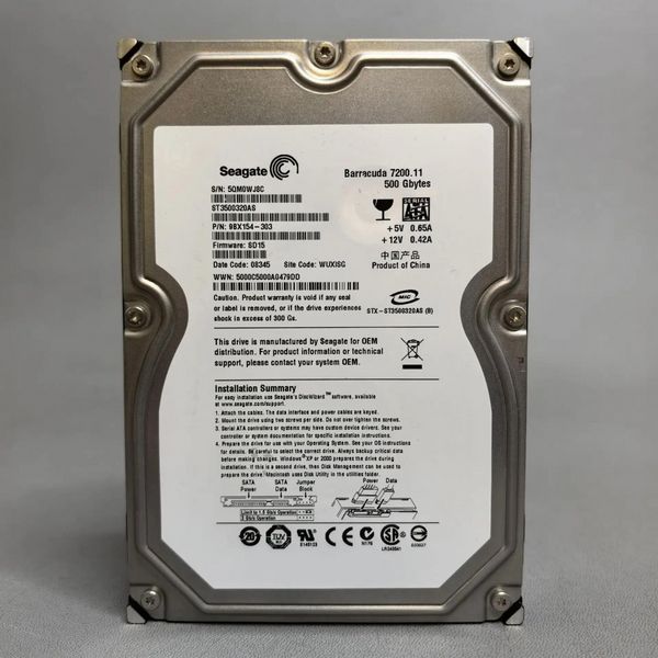 Жесткий диск Seagate ST3500320AS 500Gb (J8C)