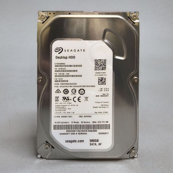 Жесткий диск Seagate ST500DM002 500 ГБ (JCZ)