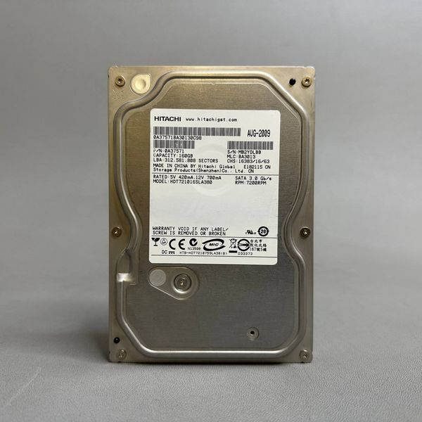 Жесткий диск Hitachi HDT721016SLA380 160Gb (LBB)