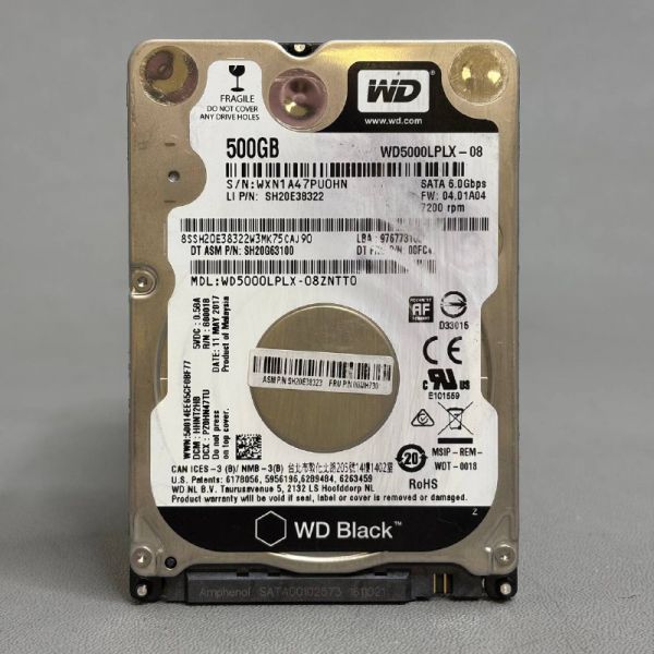 Жесткий диск Western Digital WD5000LPLX 500ГБ (OHN)