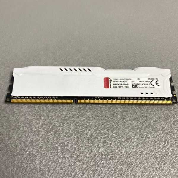 Оперативная память HyperX Fury 4 ГБ DDR3 1866 МГц DIMM CL10 HX318C10FW/4