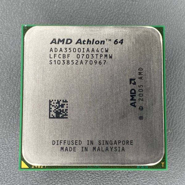 Процессор AMD Athlon 64 3500+ Orleans AM2, 1 x 2200 МГц, OEM