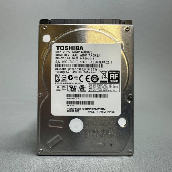 Жесткий диск Toshiba MQ01ABD075 750Gb (P3T)