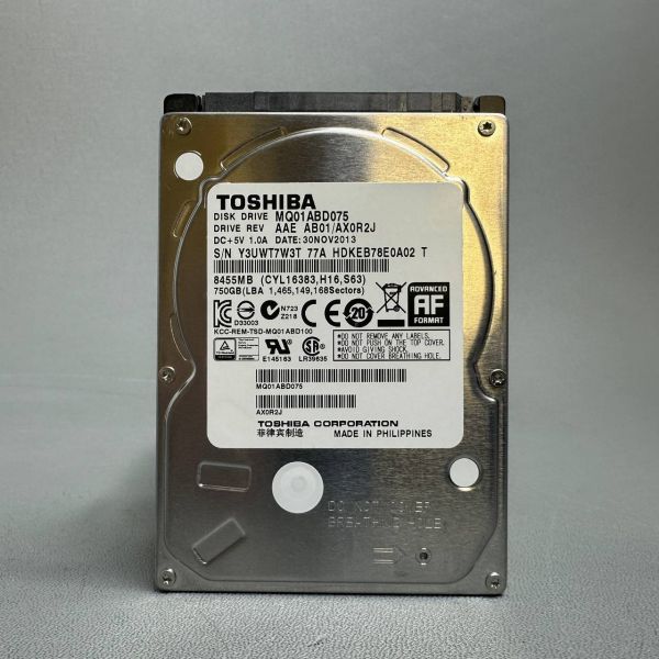 Жесткий диск Toshiba MQ01ABD075 750Gb (W3T)