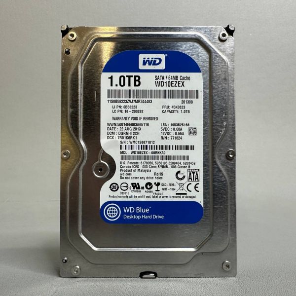 Жесткий диск Western Digital WD Blue 1 TB WD10EZEX (812)