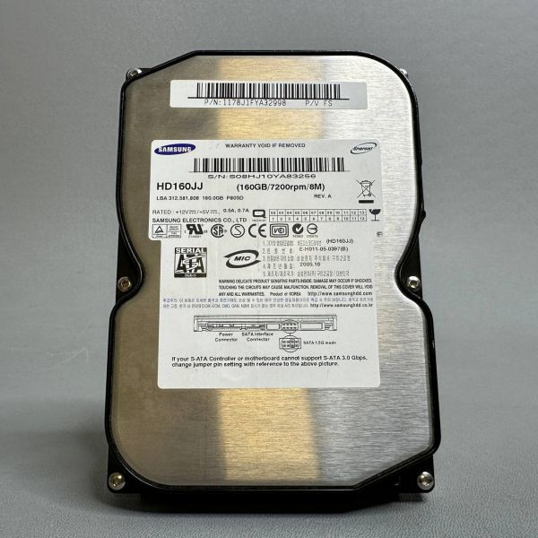 Жесткий диск Samsung HD160JJ 160Gb (256)