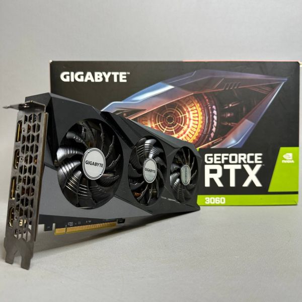 Видеокарта GIGABYTE GeForce RTX 3060 GAMING OC 12G (GV-N3060GAMING OC-12GD) (rev. 1.0), Retail