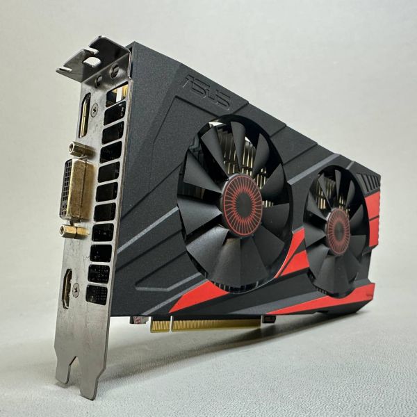 Видеокарта ASUS GeForce GTX 950 1140Mhz PCI-E 3.0 2048Mb 6610Mhz 128 bit DVI HDMI DP
