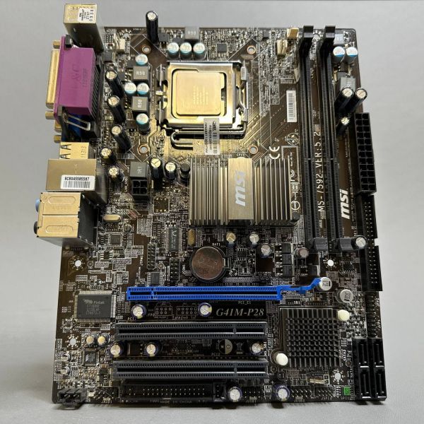 Материнская плата MSI G41M-P28 (LGA775/G41/DDR3)