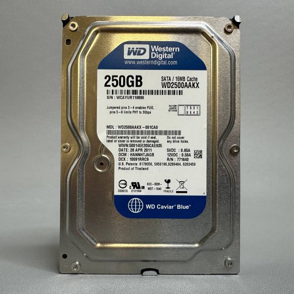Жесткий диск Western Digital WD2500AAKX 250Gb (890)
