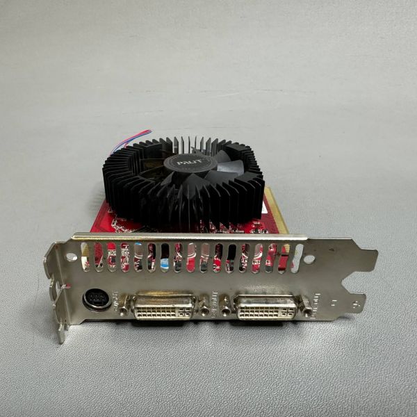 Видеокарта Palit GeForce 9600 GT, 1Gb, DDR2, PCI-E 2.0, 256Bit, Dual-DVI PAL