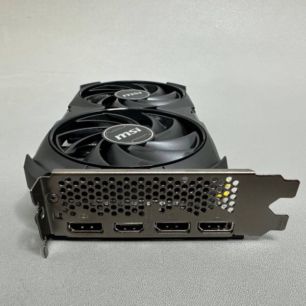 Видеокарта MSI GeForce RTX 4060 VENTUS 2X BLACK OC [GeForce RTX 4060 VENTUS 2X]