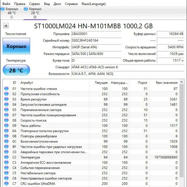 Внешний жесткий диск Seagate Expansion Portable, 1 ТБ, USB 3.0 