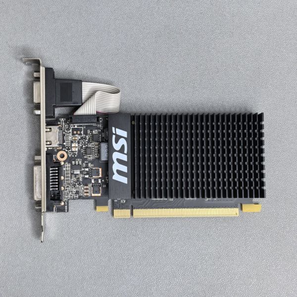 Видеокарта MSI GeForce GT 710 1GD3H LP 1GB
