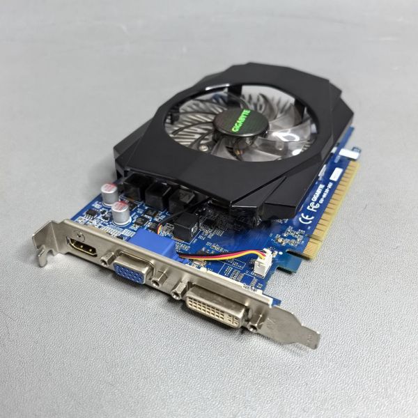 Видеокарта GIGABYTE GeForce GT 630 810Mhz PCI-E 2.0 2048Mb 1600Mhz 128 bit DVI HDMI HDCP