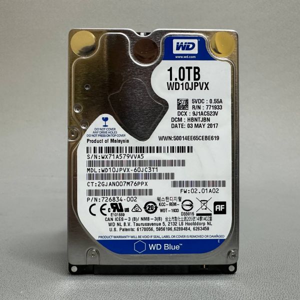  Жесткий диск Western Digital Blue WD10JPVX 1ТБ (VA5)