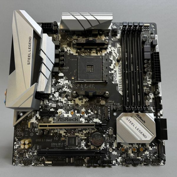 Материнская плата ASRock B450M STEEL LEGEND (rev. 1.02)