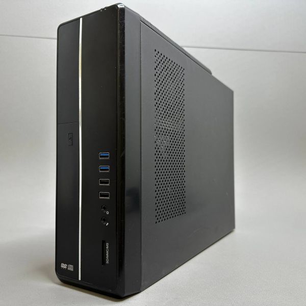 Корпус PowerCool Slim 500W черный