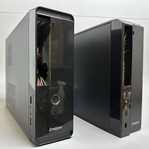 Корпус microATX Exegate 300W черный