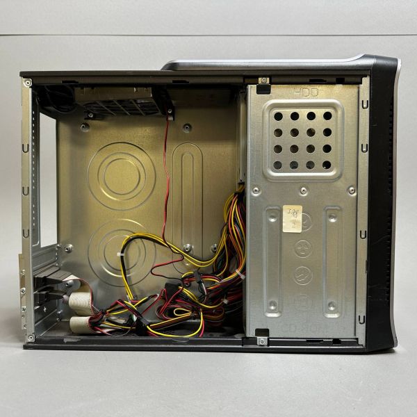 Корпус PowerCool Slim V2 500W черный