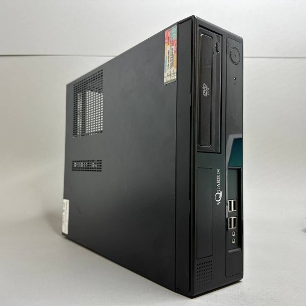 Компактный компьютерный корпус Aquarius c блоком питания 300W + DVD привод 