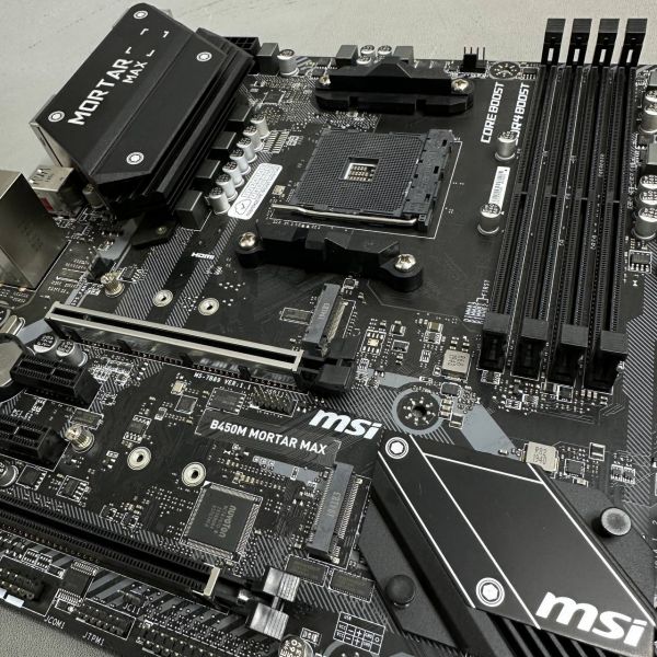 Материнская плата MSI B450M MORTAR MAX (AM4, mATX)