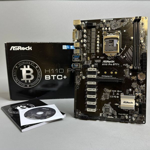 Материнская плата ASRock H110 Pro BTC+ (rev.1.02)