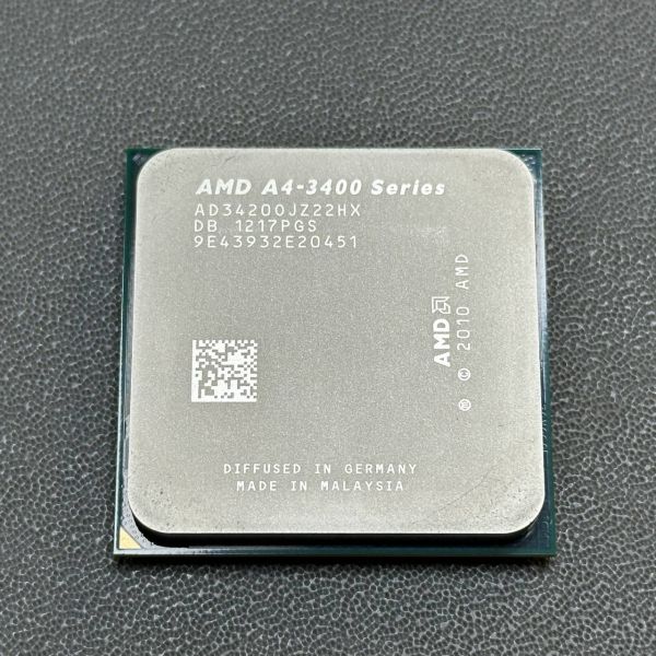 Процессор AMD A4-3400 Llano FM1, 2 x 2700 МГц, OEM