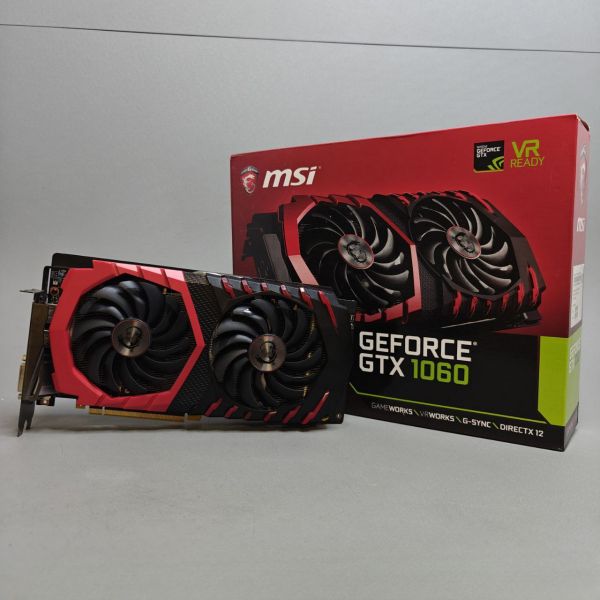 Видеокарта MSI GeForce GTX 1060 GAMING X 3G OEM