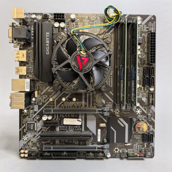 Комплект: Gigabyte B360M D3H + Intel Core i3-8100 + 8Gb DDR4 + Кулер