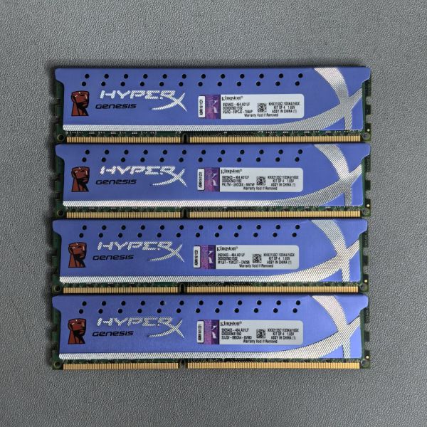 Оперативная память HyperX 16 ГБ (4 ГБ x 4 шт.) DDR3 2133 МГц DIMM CL11 KHX2133C11D3K4/16GX