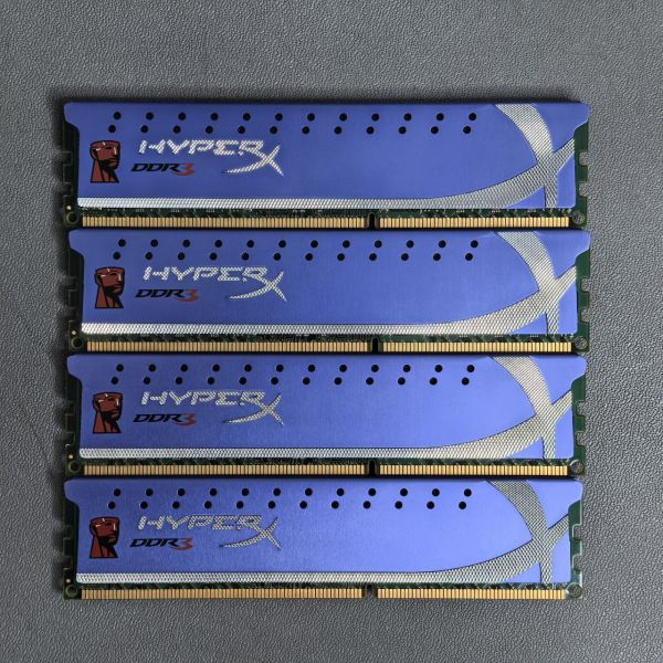 Оперативная память HyperX 16 ГБ (4 ГБ x 4 шт.) DDR3 2133 МГц DIMM CL11 KHX2133C11D3K4/16GX