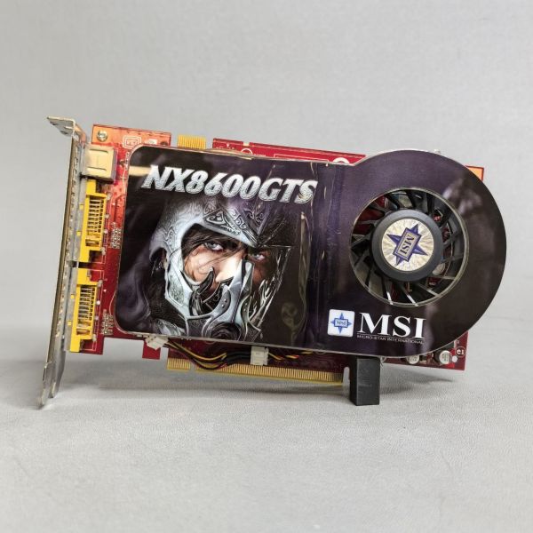 Видеокарта MSI GeForce 8600 GTS 700Mhz PCI-E 256Mb 2100Mhz 128 bit 2xDVI TV HDCP YPrPb