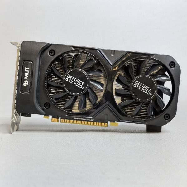 Видеокарта Palit GeForce GTX 1050 Ti Dual OC 1366Mhz PCI-E 3.0 4096Mb 7000Mhz 128 bit DVI HDMI NE5105TS18G1-1071D