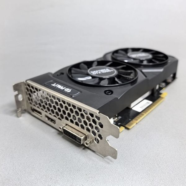 Видеокарта Palit GeForce GTX 1050 Ti Dual OC 1366Mhz PCI-E 3.0 4096Mb 7000Mhz 128 bit DVI HDMI NE5105TS18G1-1071D