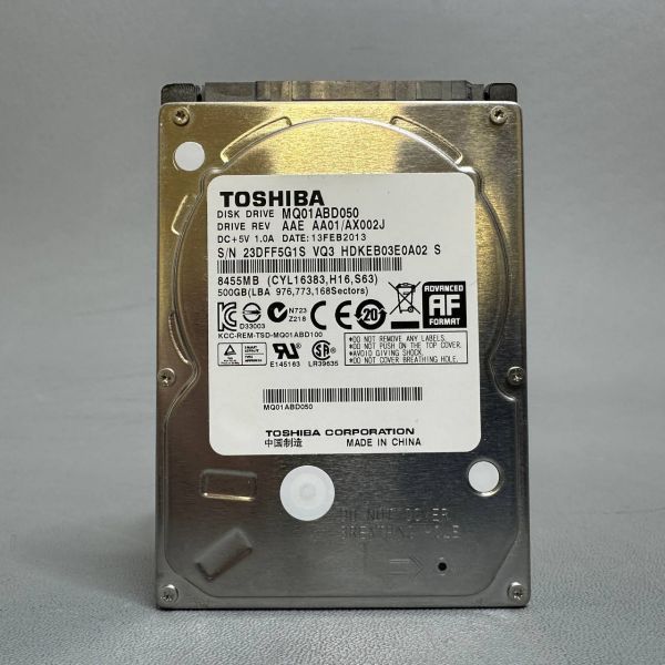 Жесткий диск Toshiba 500 ГБ MQ01ABD050 (G1S)