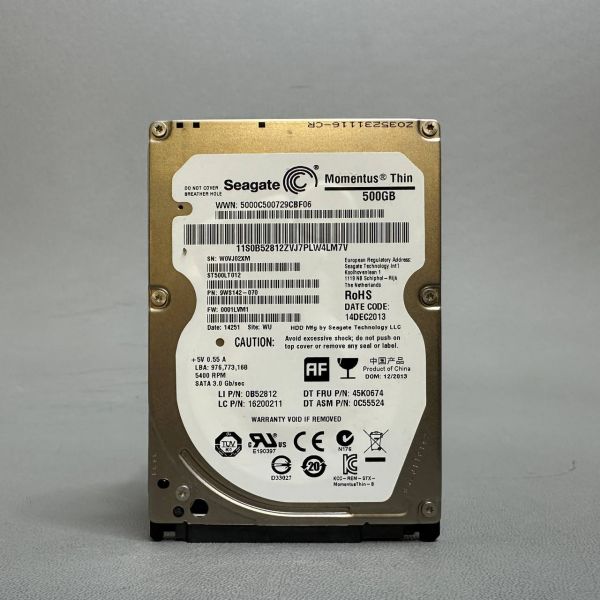 Жесткий диск Seagate ST500LT012 500Gb (2XM)