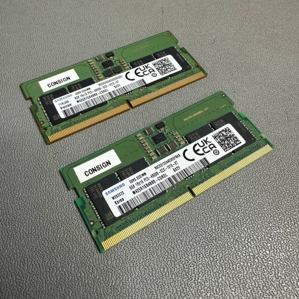 Оперативная память Samsung 8 ГБ DDR5 4800 МГц SO-DIMM CL40 (425R1GB4BB0-CQKOL)