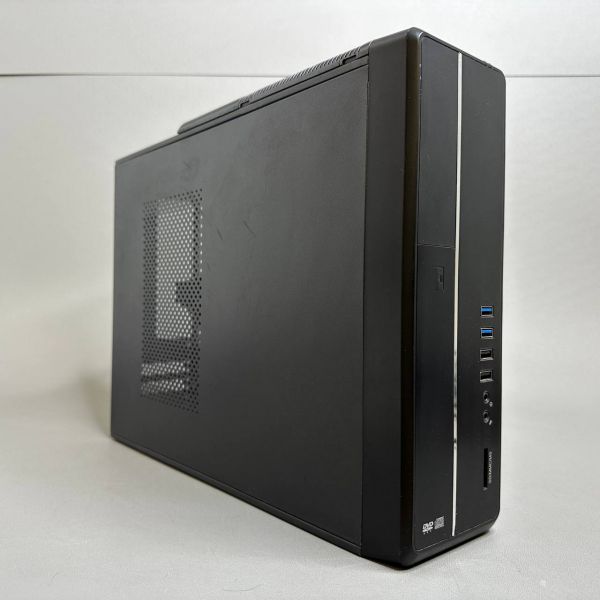 Корпус PowerCool Slim V4 300W черный