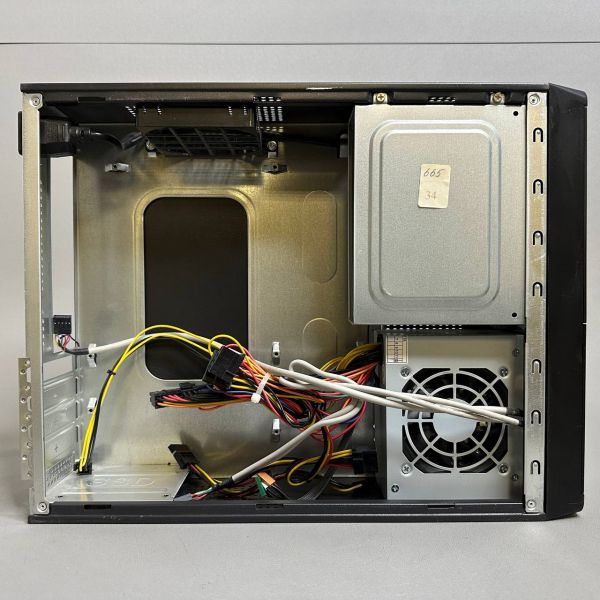 Корпус PowerCool Slim V6 300W черный