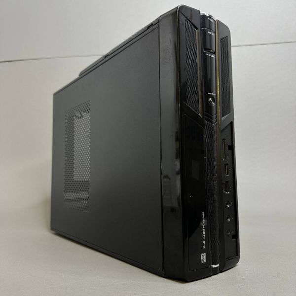 Корпус PowerCool Slim V9 500W черный